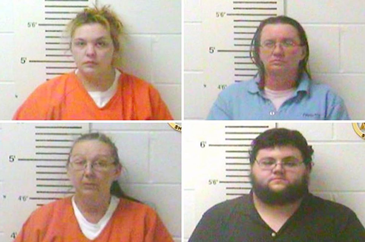 Clockwise from top left: Elizabeth Hupp, Denise Kroutil, Nathan Wynn Firoved, Rose Brewer   (Lincoln County Sheriff's Office)