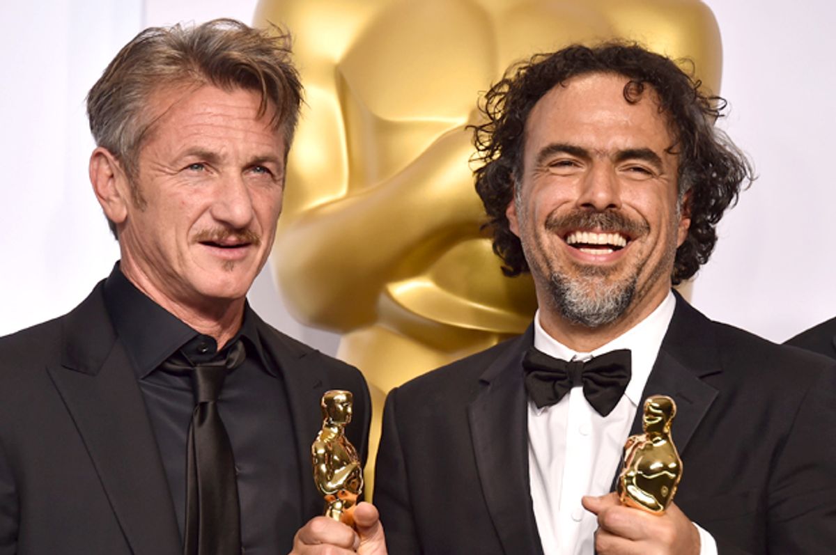 Sean Penn and Alejandro González Iñárritu   (AP/Jordan Strauss)