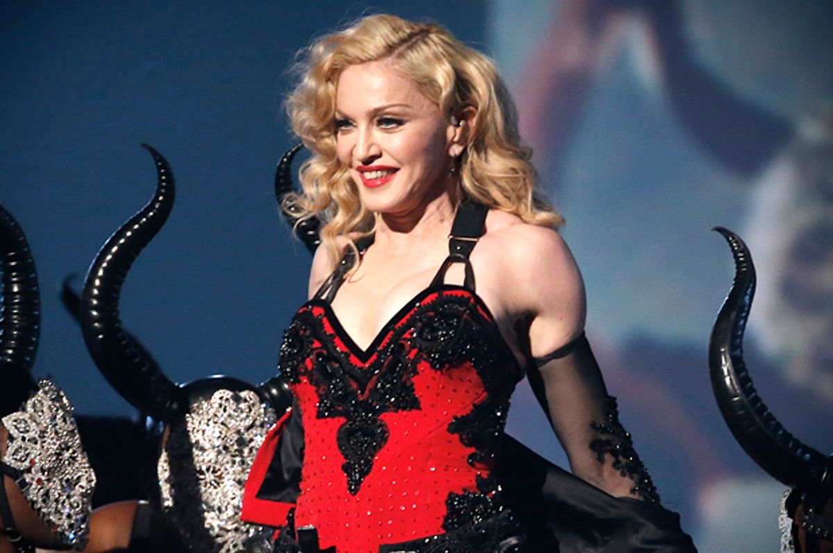 Madonna        (Reuters/Lucy Nicholson)