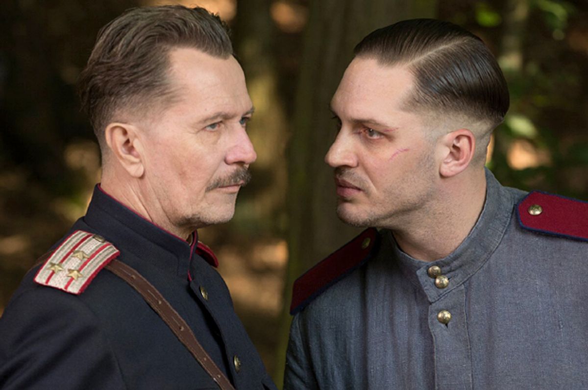 Gary Oldman and Tom Hardy in "Child 44"     (Summit Entertainment)