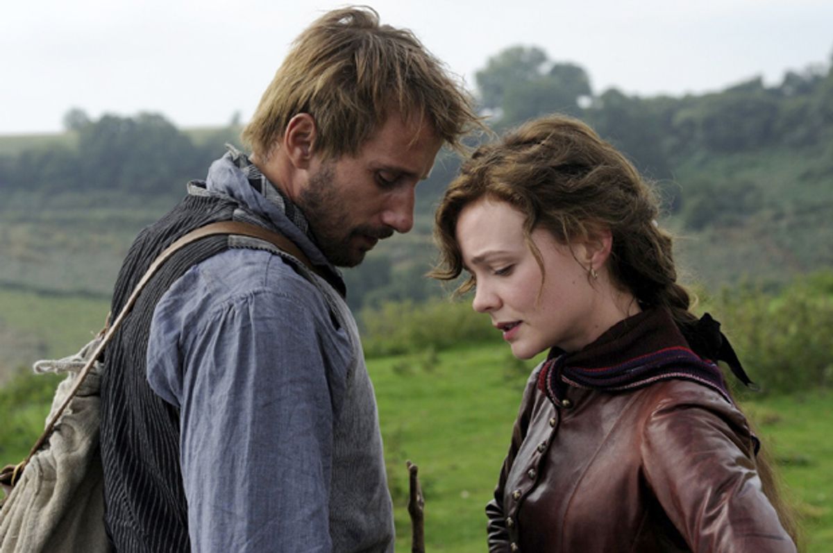 Matthias Schoenaerts and Carey Mulligan in "Far from the Madding Crowd"        (Fox Searchlight)