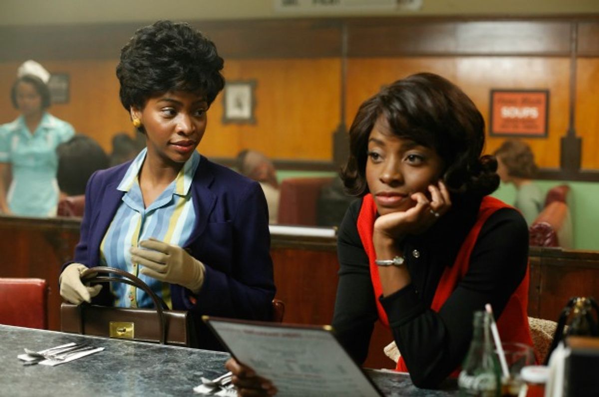 Dawn (Teyonah Parris) and Nikki (Idara Victor), from “Mad Men" season 6 episode “To Have and To Hold"    (Jordin Althaus/amc)
