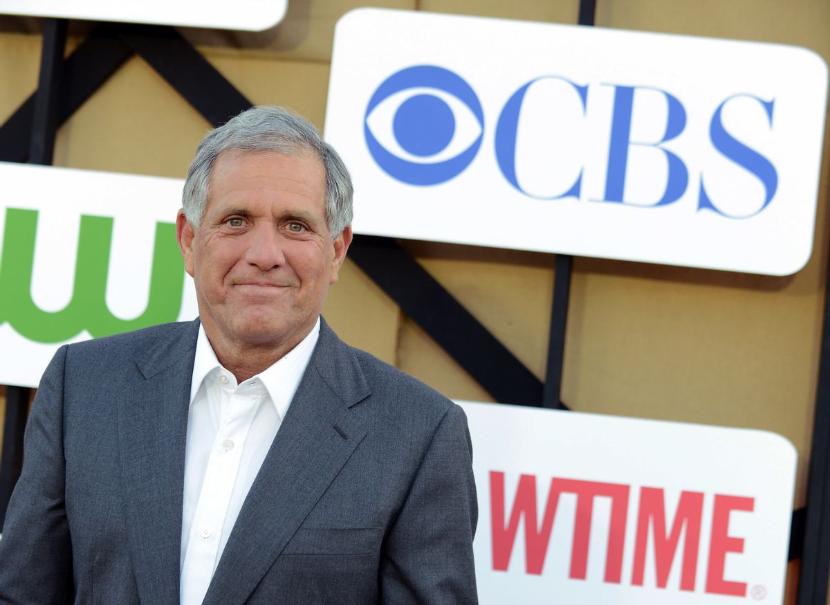 FILE - In this July 29, 2013, file photo, Les Moonves arrives at the CBS, CW and Showtime TCA party at The Beverly Hilton in Beverly Hills, Calif. Moonves was the second highest paid CEO in 2014, according to a study carried out by executive compensation data firm Equilar and The Associated Press. (Photo by Jordan Strauss/Invision/AP, File) (Jordan Strauss/invision/ap)