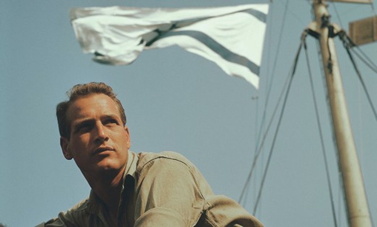 Paul Newman in "Exodus"