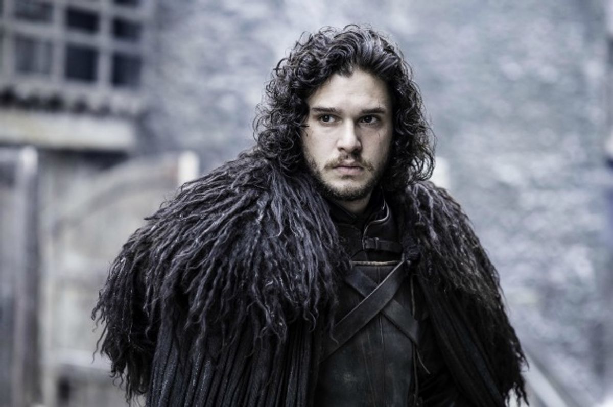  Kit Harrington as Jon Snow in HBO's "Game of Thrones."    (Helen Sloan/courtesy HBO)