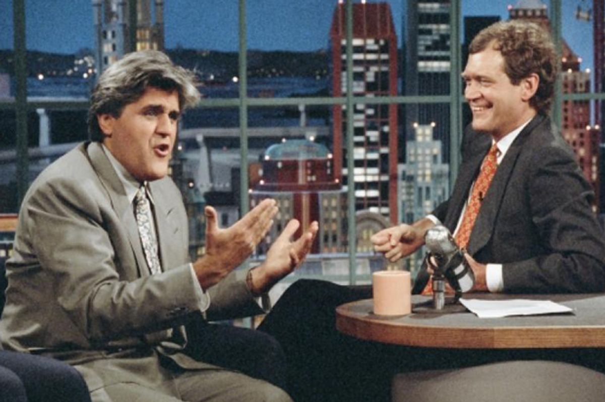 Jay Leno, David Letterman        (NBC)