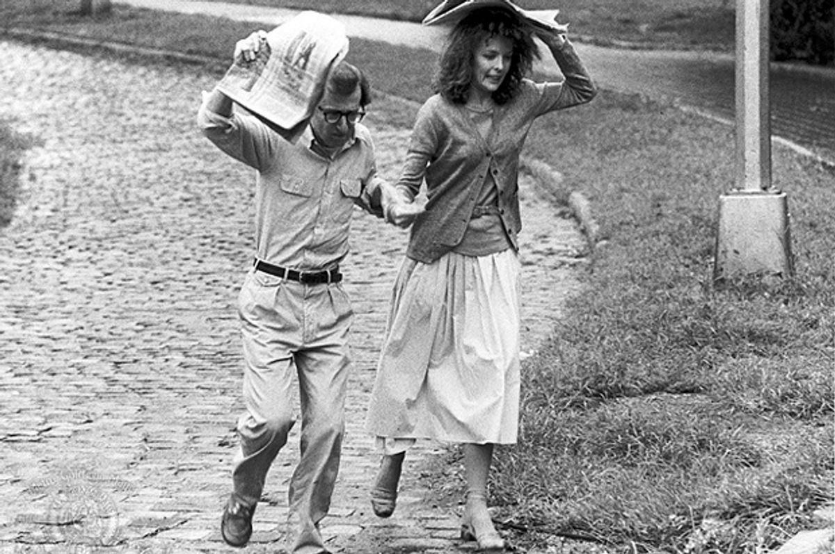 Woody Allen and Diane Keaton in "Manhattan"    (MGM)