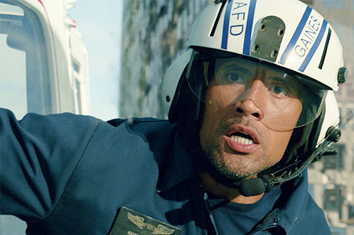 Dwayne Johnson in "San Andreas"        (Warner Bros. Entertainment)