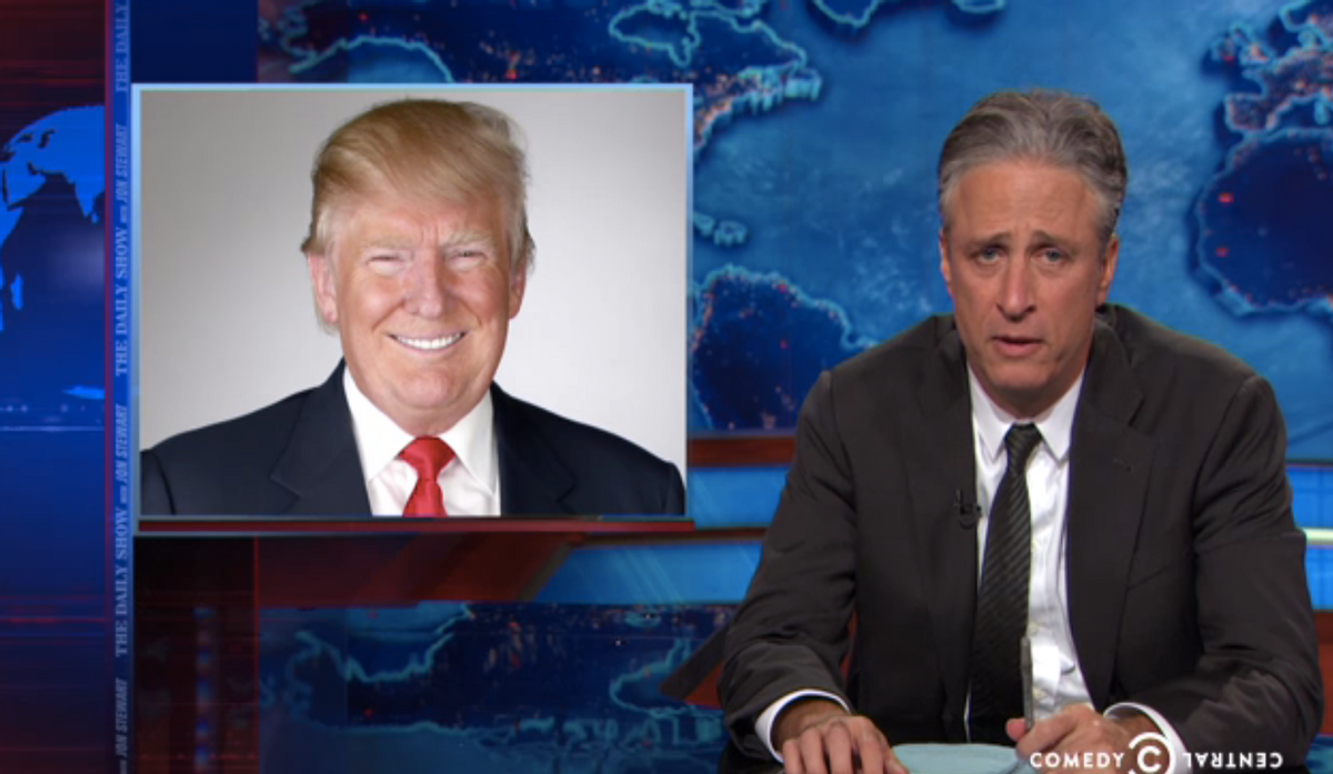  Donald Trump, Jon Stewart  (Comedy Central)