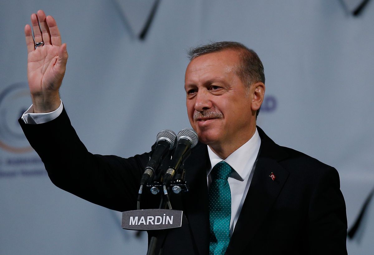 Turkish President Recep Tayyip Erdogan (AP)