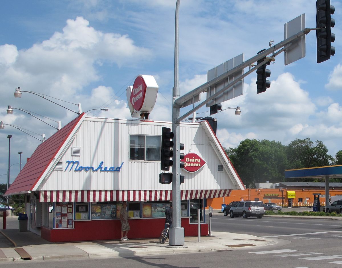 The Dairy Queen restaurant in downtown Moorhead, Minn. The store first opened in 1949. (AP Photo/Dave Kolpack)  (AP)