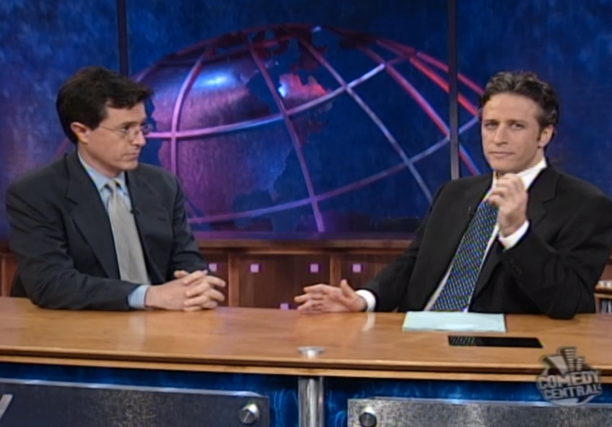  Stephen Colbert, Jon Stewart    (Comedy Central)