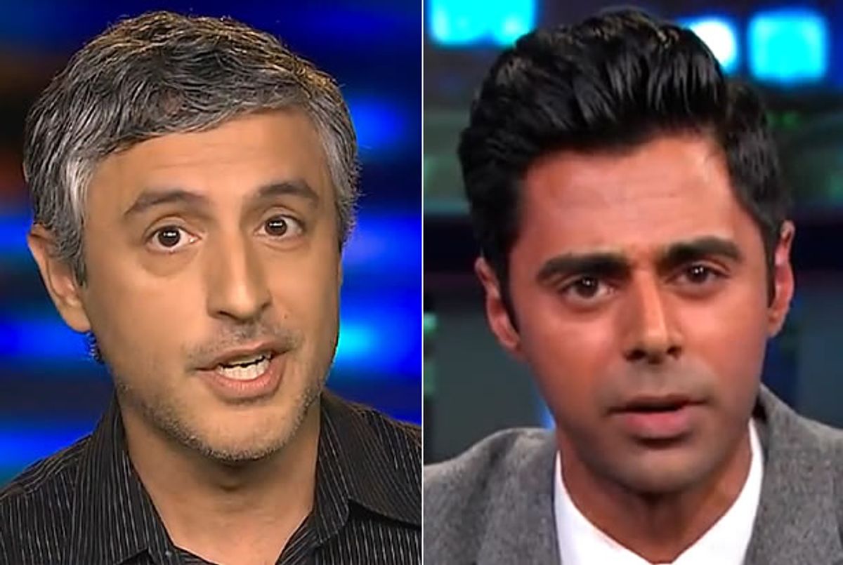  Reza Aslan, Hasan Minhaj (CNN, Comedy Central)    