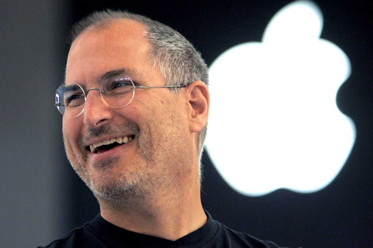 Steve Jobs    (AP/Christophe Ena)