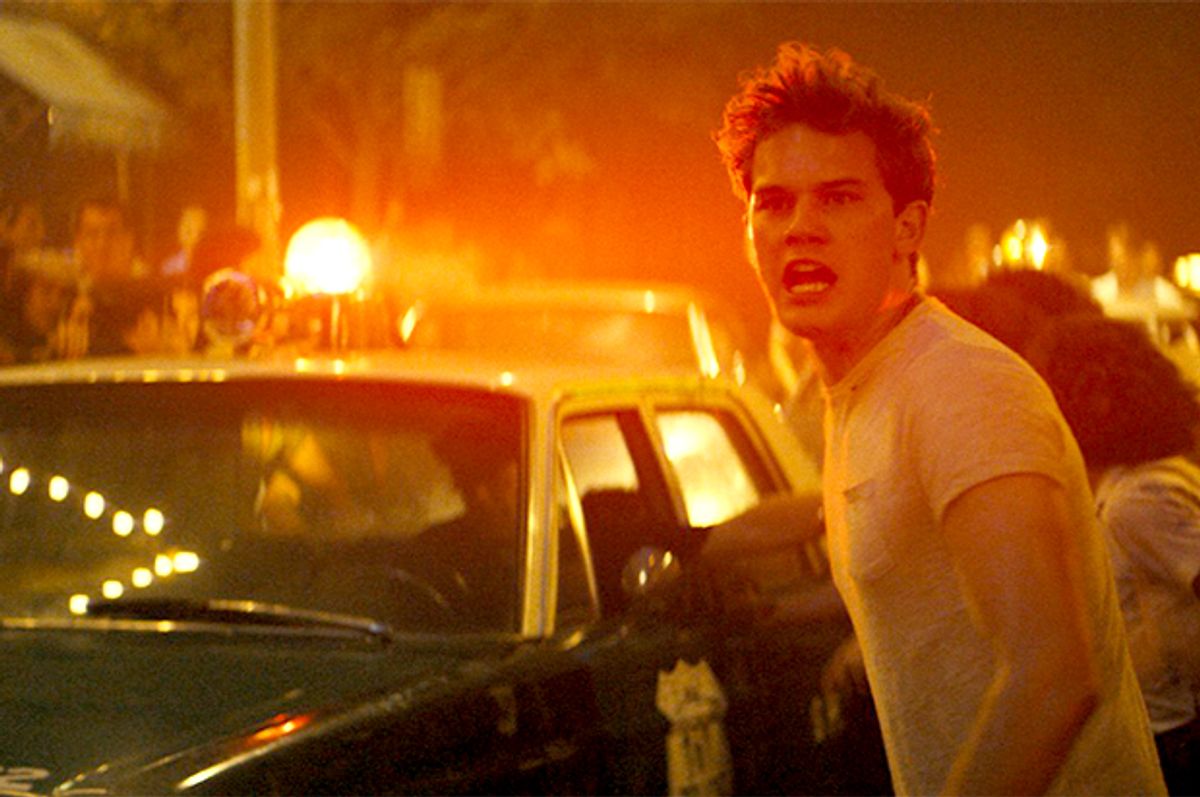 Jeremy Irvine in "Stonewall"    (Roadside Attractions)