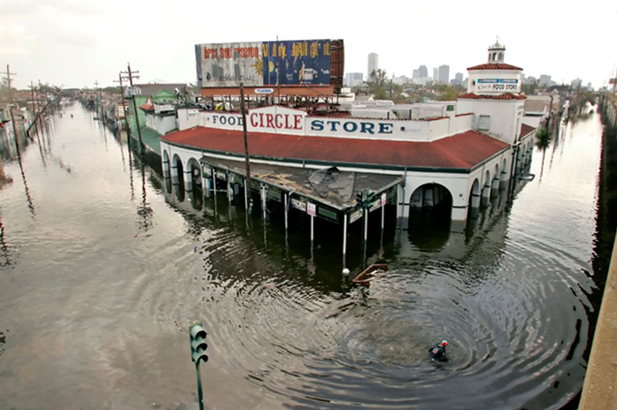 New Orleans, August 30, 2005. (Reuters/Rick Wilking)