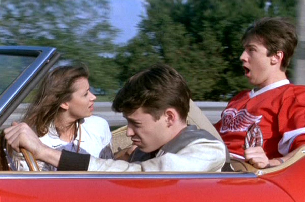 Mia Sara, Matthew Broderick and Alan Ruck in "Ferris Bueller's Day Off"   (Paramount Pictures)