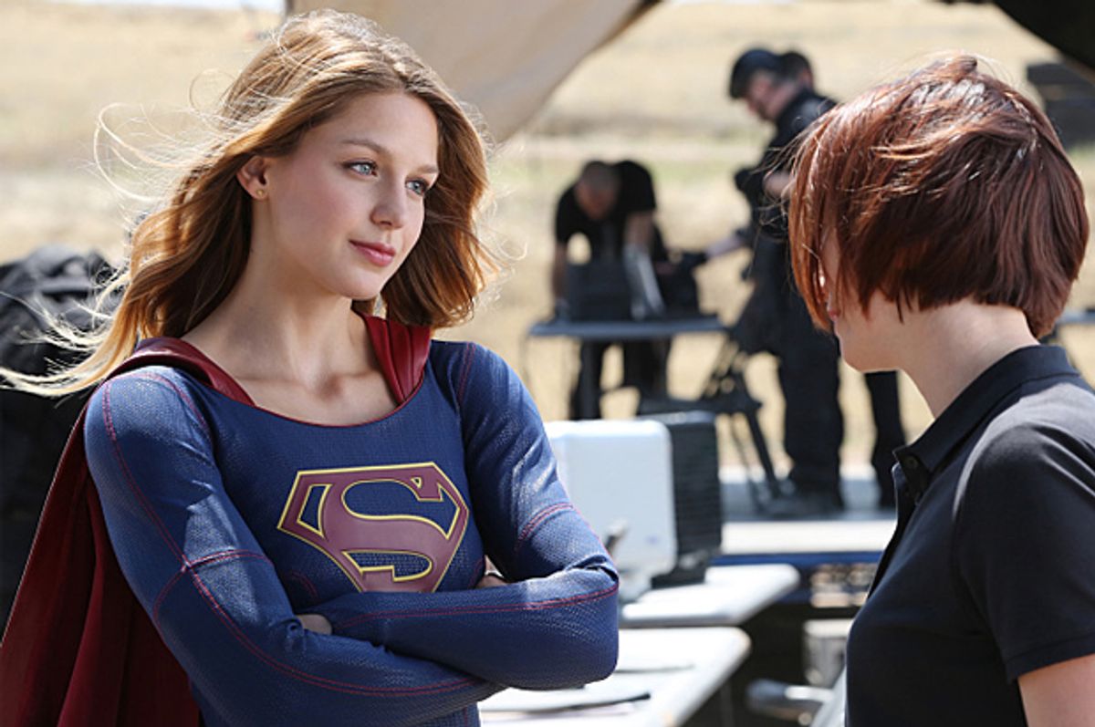 Melissa Benoist in "Supergirl" (CBS)