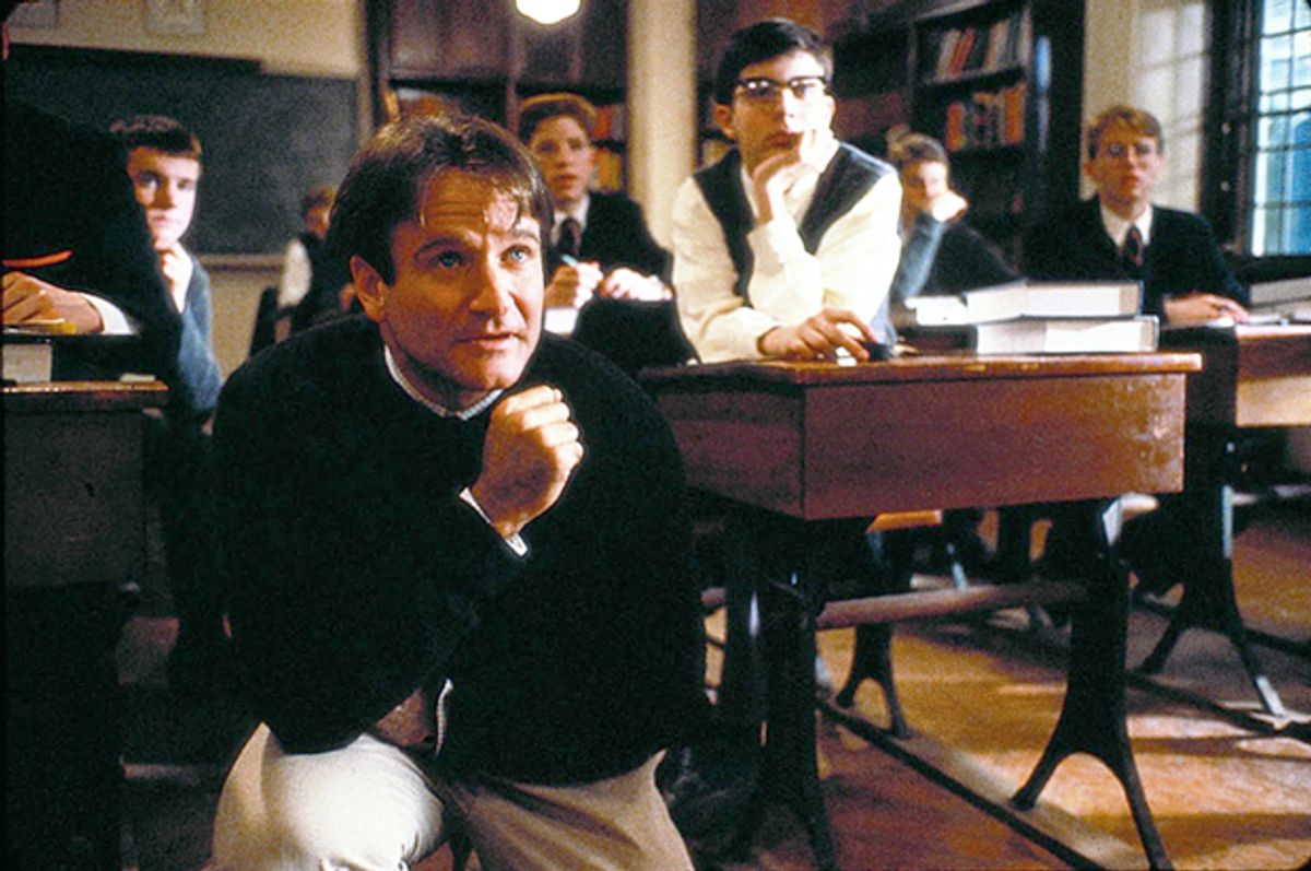 Robin Williams in "Dead Poets Society"    (Touchstone Pictures)
