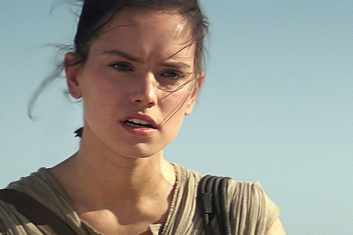 Daisy Ridley in "Star Wars: The Force Awakens"   (Lucasfilm)