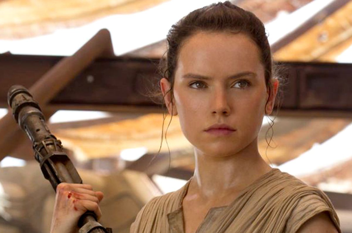 Daisy Ridley as Rey in "Star Wars: The Force Awakens"    (Lucasfilm)