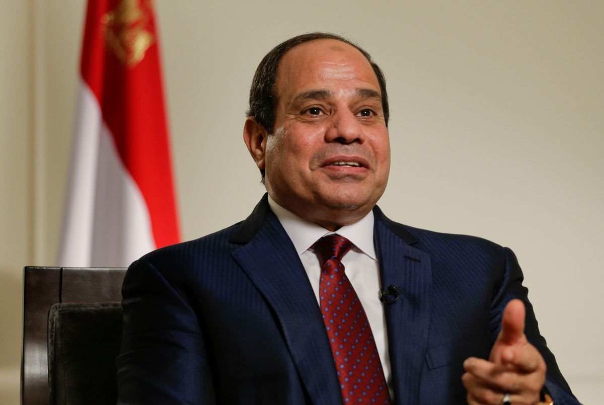 Egyptian President Abdel Fattah el-Sisi  (AP/Julie Jacobson)