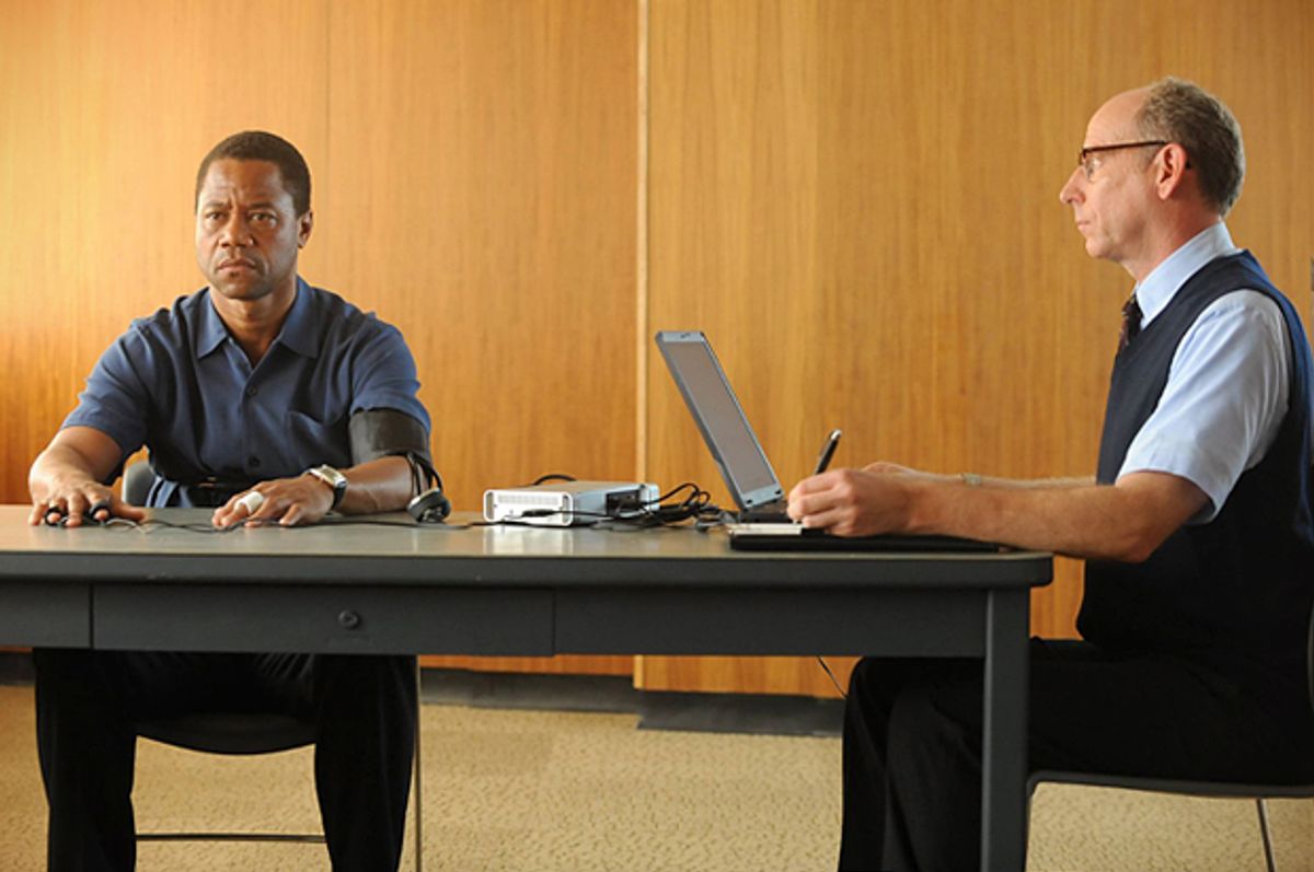 Cuba Gooding Jr. and Joseph Buttler in "The People v. O.J. Simpson: American Crime Story"   (FX)