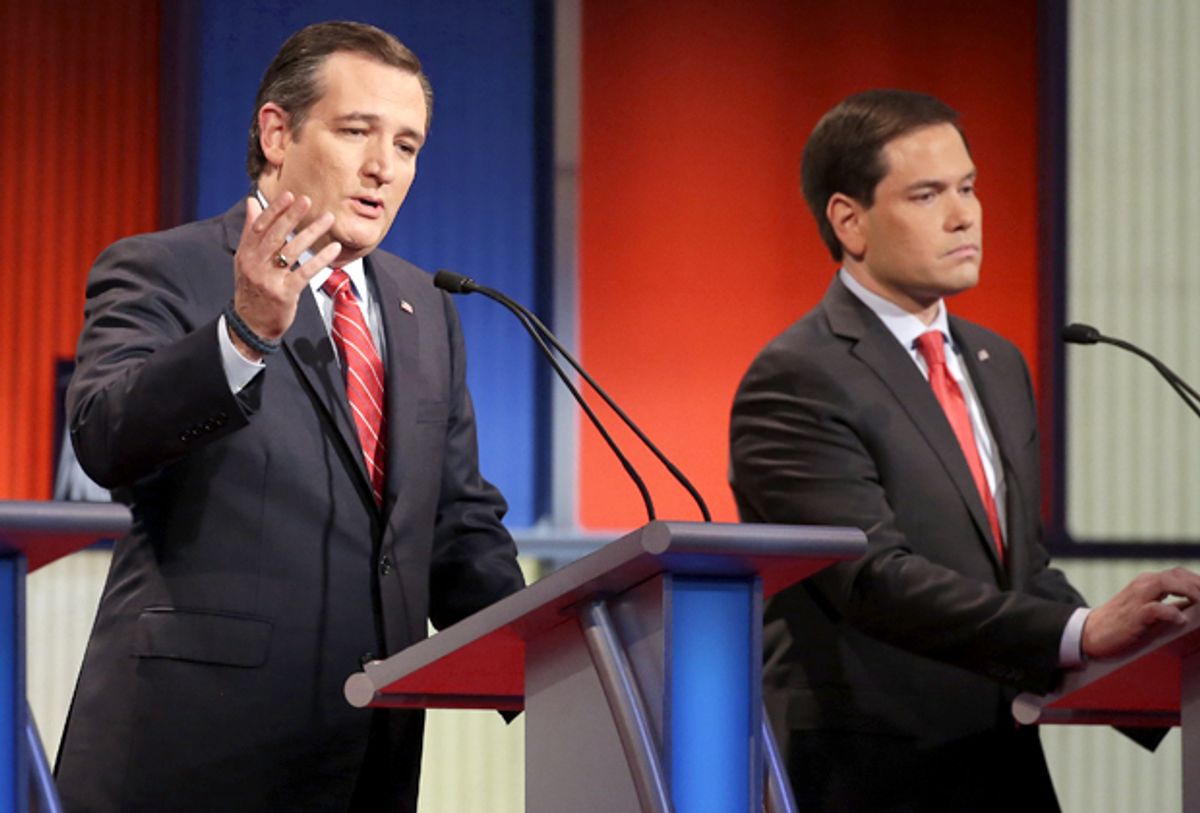 Ted Cruz, Marco Rubio   (AP/Chris Carlson)