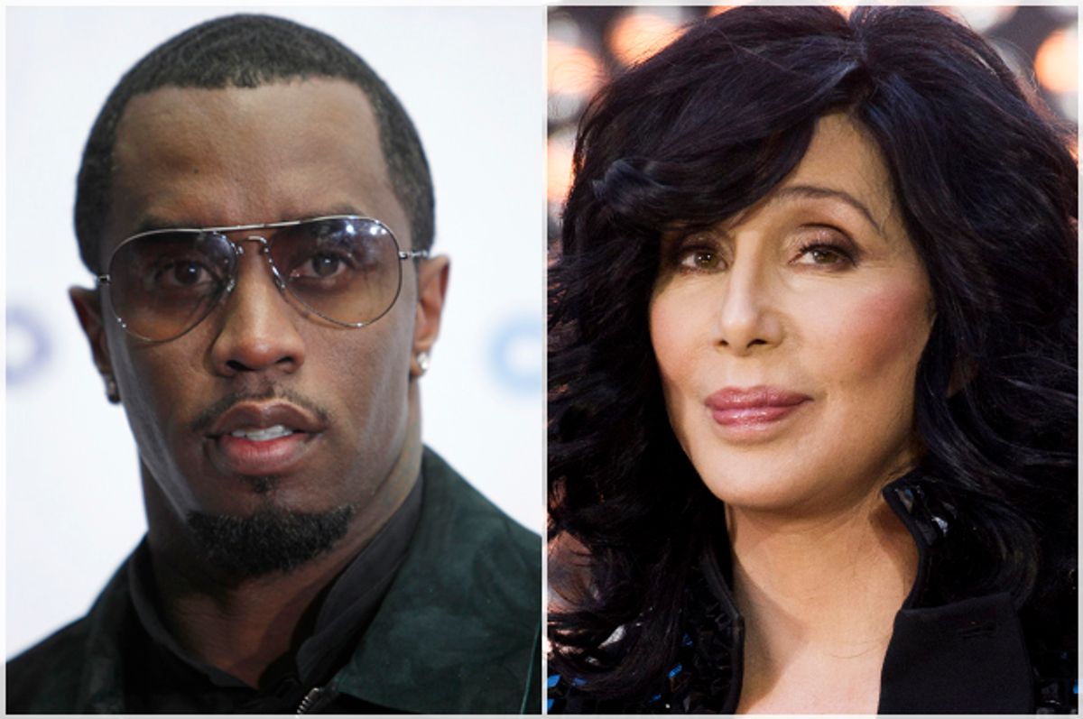 P. Diddy, Cher   (Reuters/Carlo Allegri/AP/Charles Sykes)