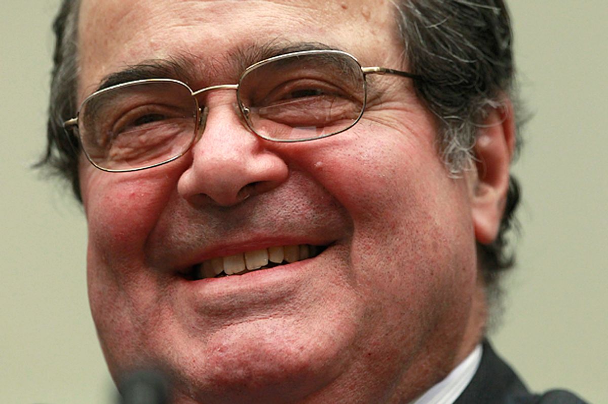 Antonin Scalia   (Reuters/Kevin Lamarque)