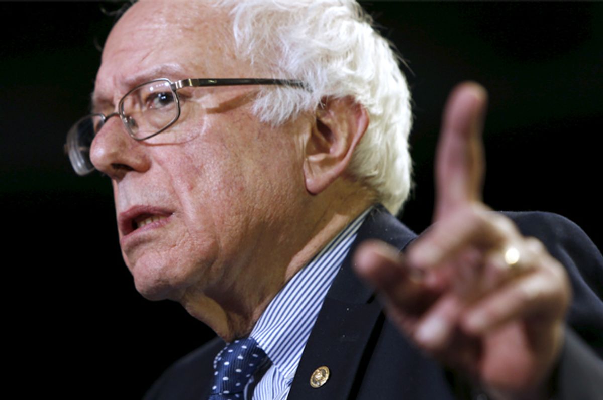 Bernie Sanders   (Reuters/Jonathan Ernst)