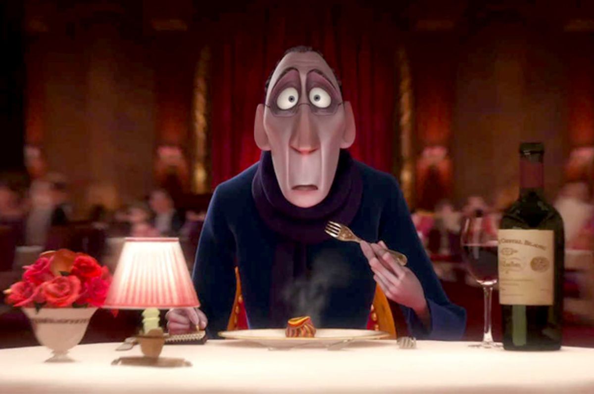 Anton Ego, the critic, in "Ratatouille"   (Disney/Pixar)