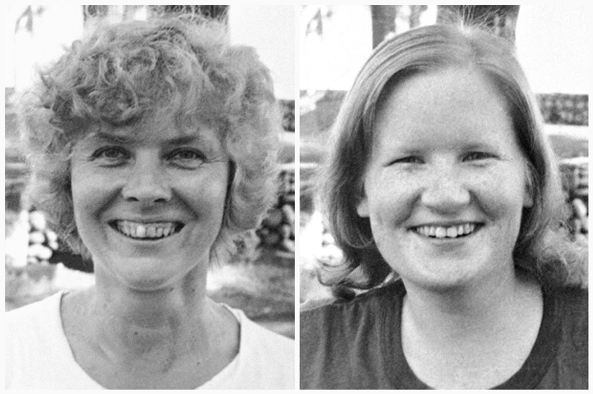 Missionaries Dorothy Kazel and Jean Donovan, who, along with two members of the Maryknoll Order of New York, were murdered in San Salvador, El Salvador on December 2, 1980.   (AP)