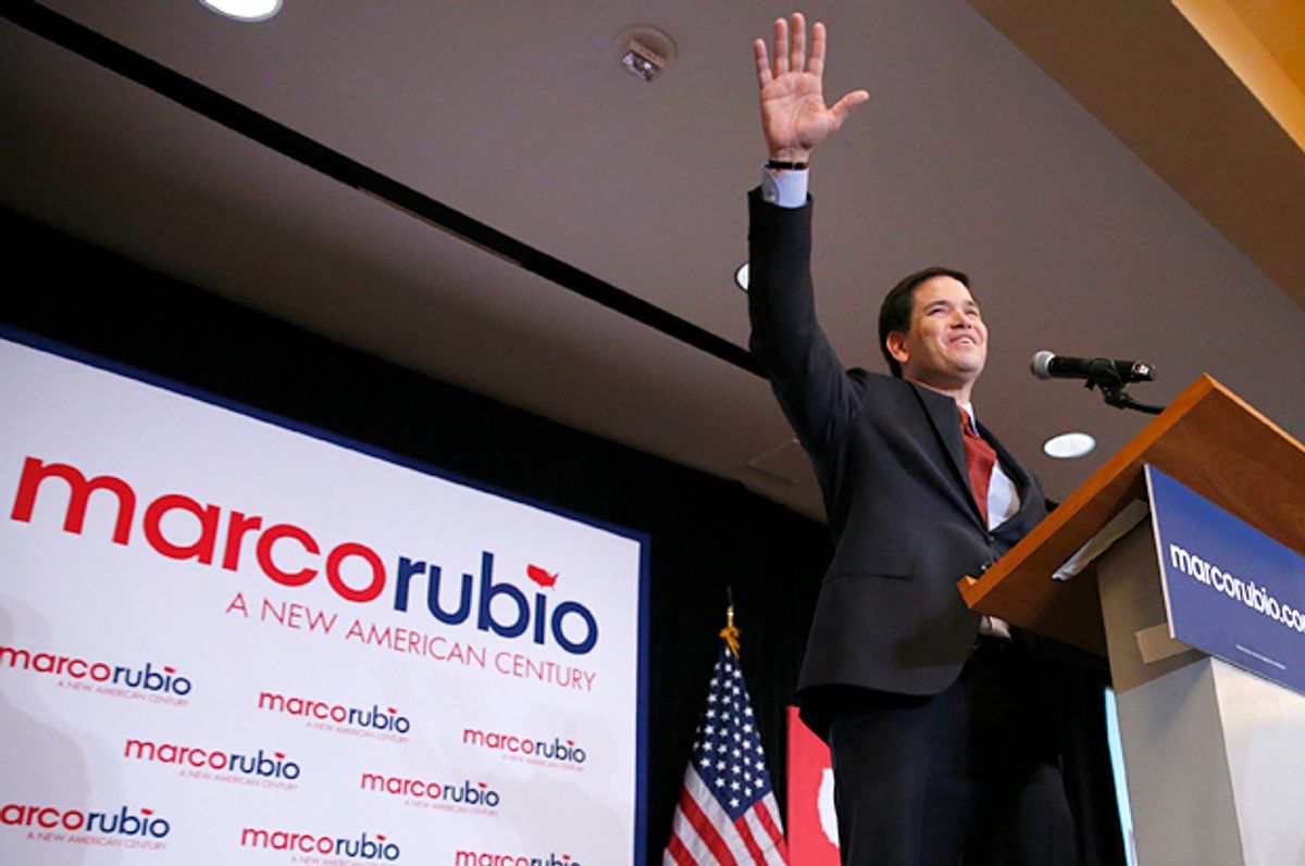 Marco Rubio   (Reuters/Aaron P. Bernstein)