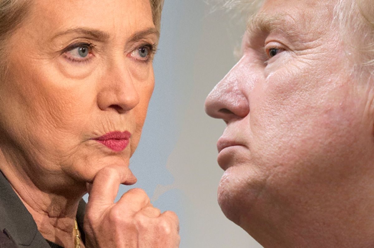 Hillary Clinton, Donald Trump   (Reuters/Andrew Kelly/AP/Charlie Neibergall/Photo montage by Salon)