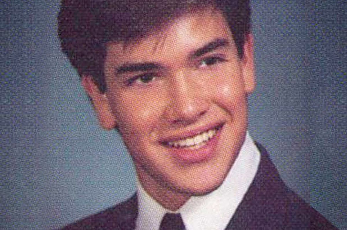 Marco Rubio, in high school.   (Wikimedia)
