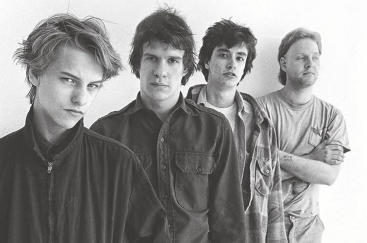 The Replacements, from cover photo of "Trouble Boys"   (Da Capo Press)