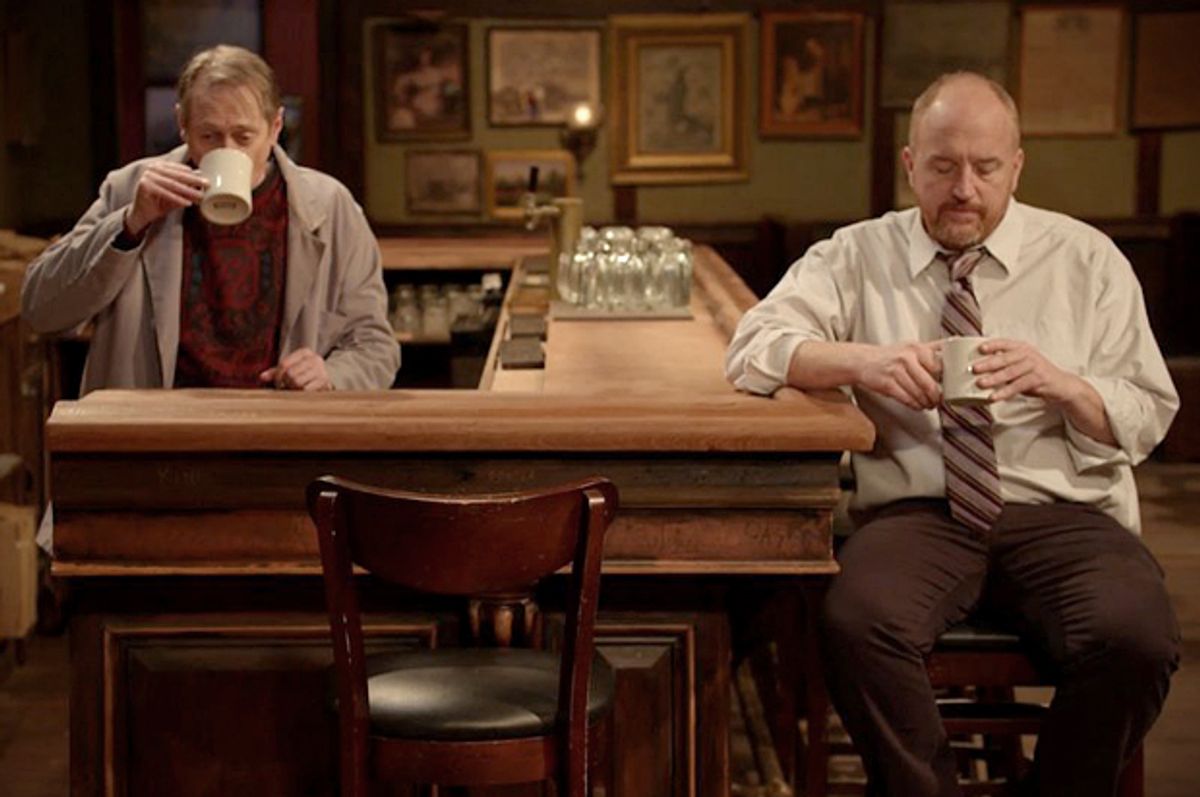 Steve Buscemi and Louis C.K. in "Horace and Pete"   (louisck.net)