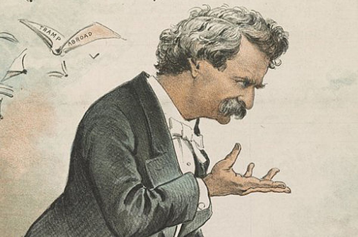 Cover detail of "Chasing the Last Laugh: Mark Twain's Raucous and Redemptive Round-the-World Comedy Tour"   (Doubleday)