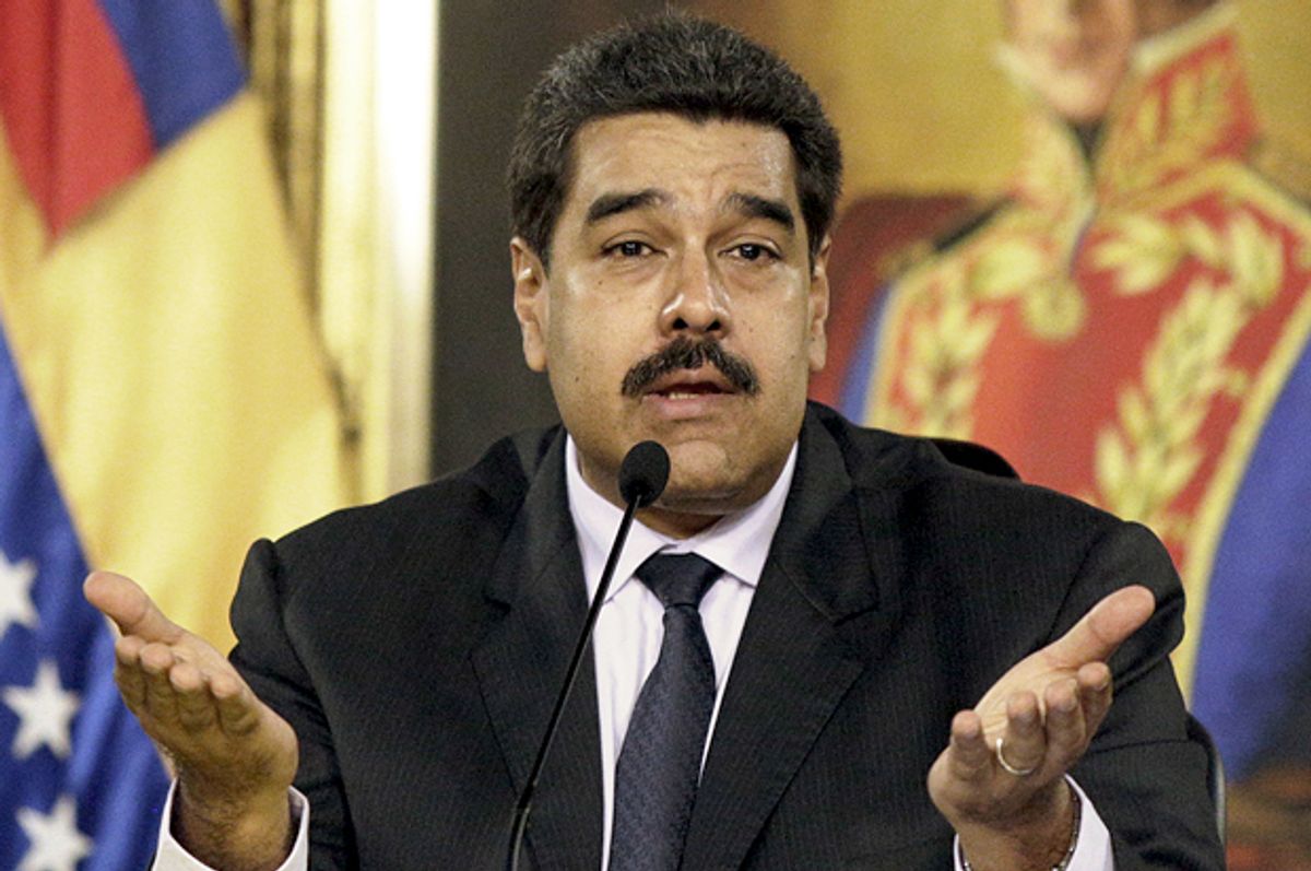 Nicolas Maduro   (Reuters/Marco Bello)