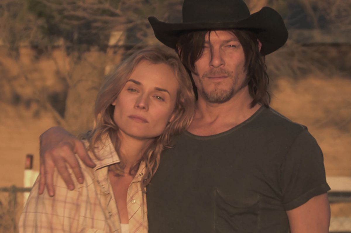 Diane Kruger and Norman Reedus in "Sky"   (IFC Films)