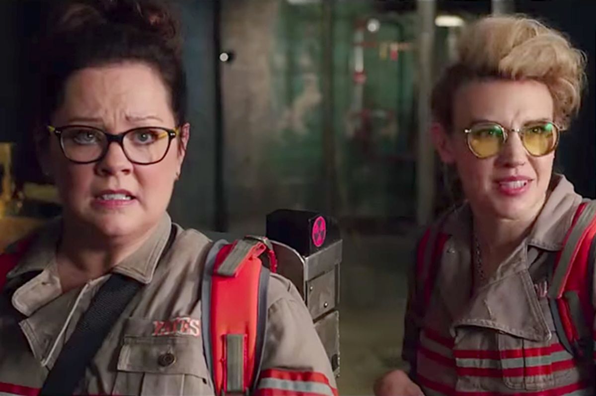 Melissa McCarthy and Kate McKinnon in "Ghostbusters"   (Columbia Pictures)