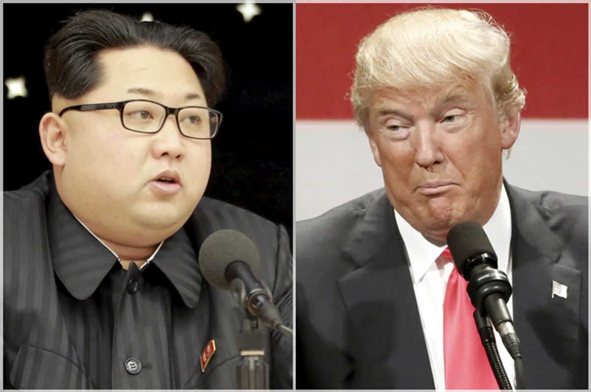 Kim Jong Un, Donald Trump   (Reuters/Ap/Charles Rex Arbogast)