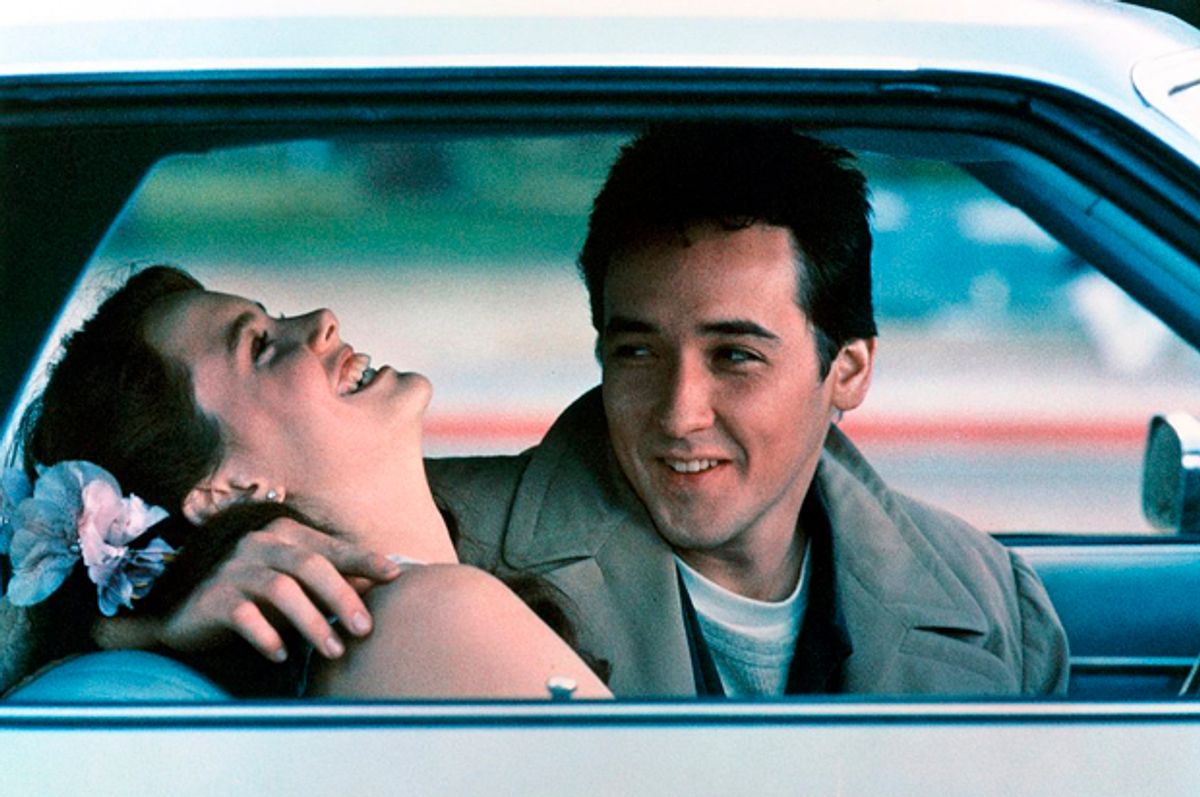 Ione Skye and John Cusack in "Say Anything..."   (20th Century Fox)
