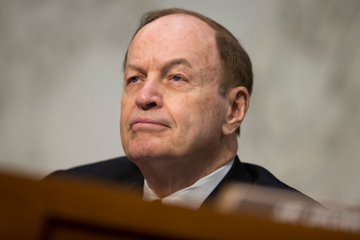 Senate Banking Committee Chairman Sen. Richard Shelby, R-Ala. listens as Federal Reserve Chair Janet Yellen testifies on U.S. monetary policy, Tuesday, JUne 21, 2016, on Capitol Hill in Washington. Yellen said the U.S. economy faces a number of uncertainties that require the Fed to proceed cautiously in raising interest rates. (AP Photo/Evan Vucci) (AP)