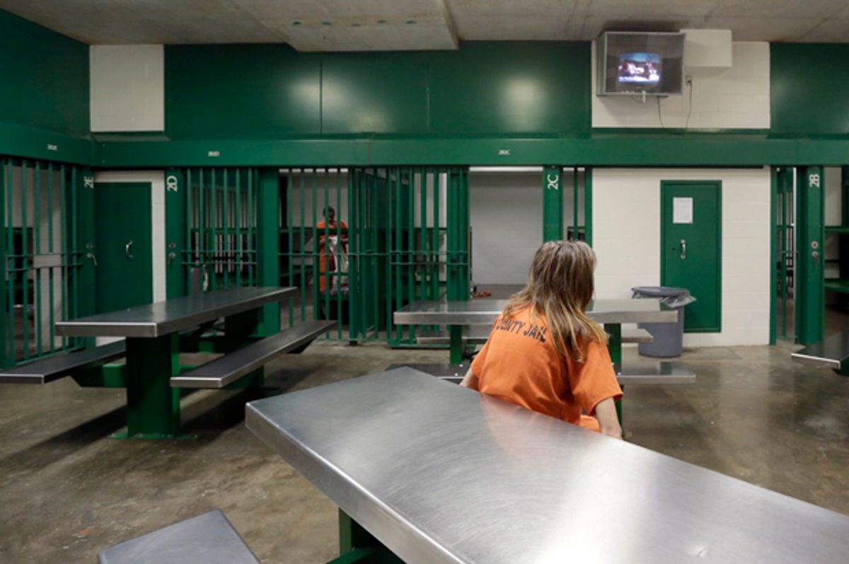 The Harris County Jail in Houston.   (AP/Eric Gay)