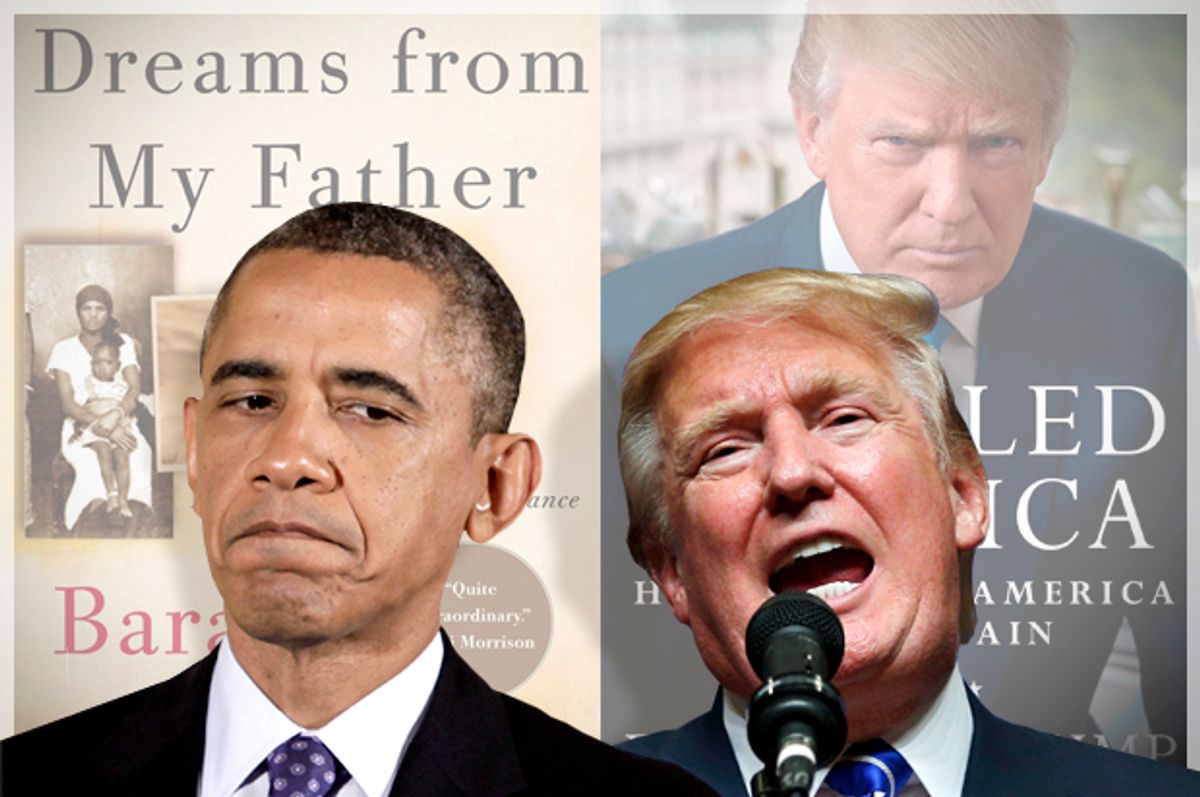 Barack Obama, Donald Trump   (Reuters/Yuri Gripas/Brian Snyder/Salon)