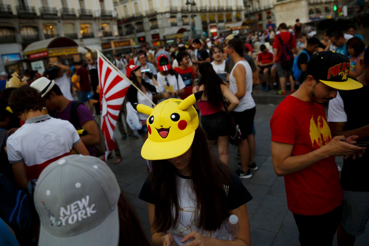 Pokémon Go (AP Photo/Daniel Ochoa de Olza)