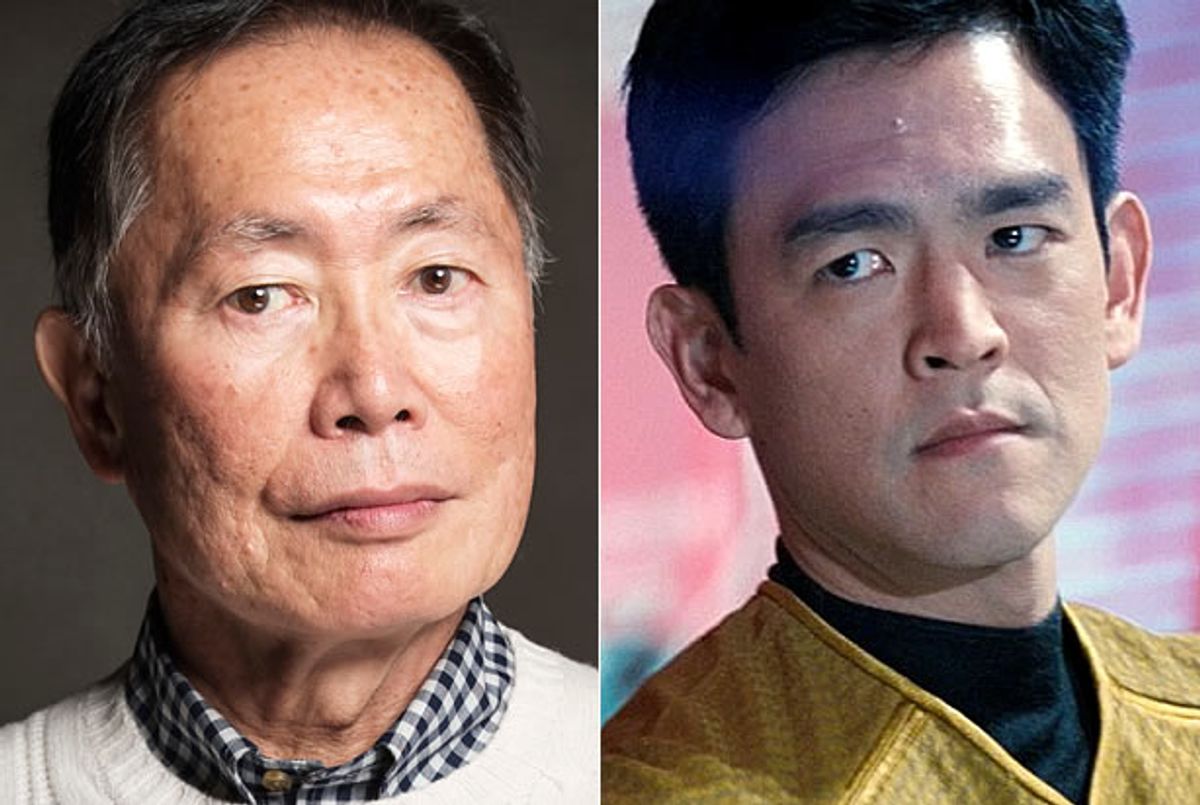 George Takei, John Cho (AP/Victoria Will, Paramount Pictures)