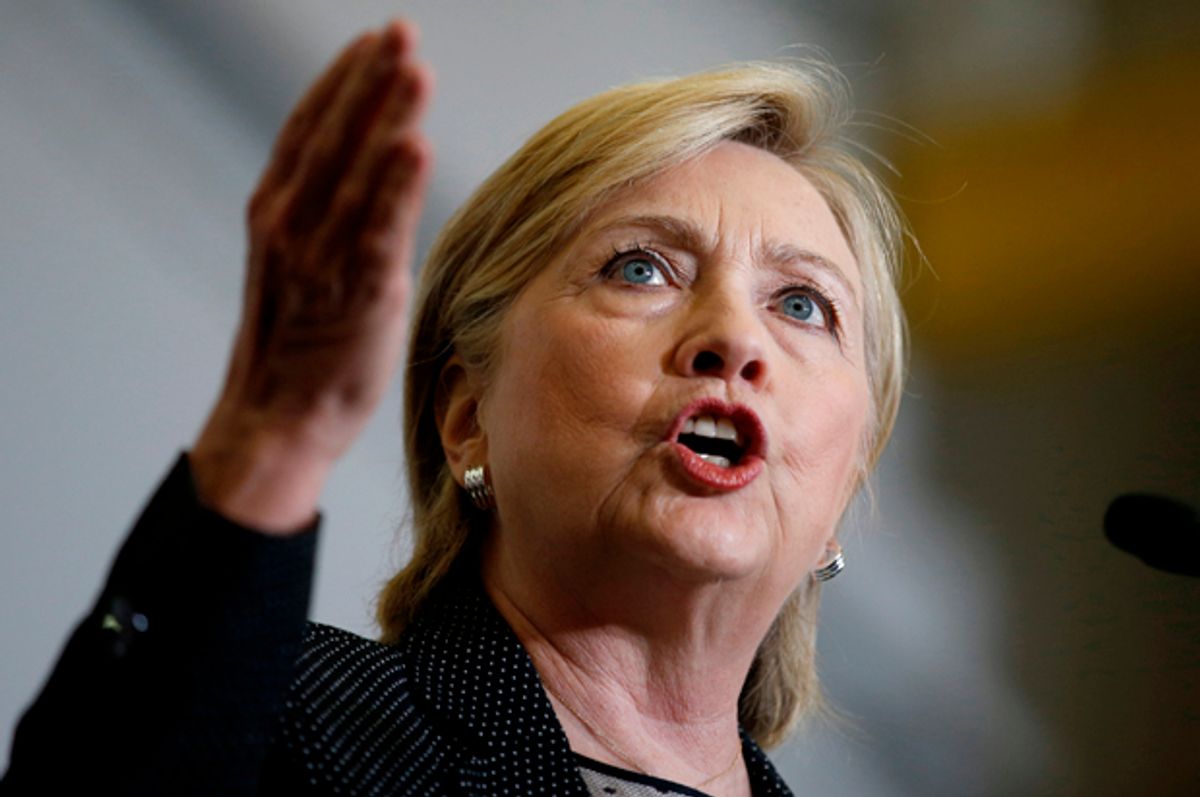 Hillary Clinton   (Reuters/Chris Keane)